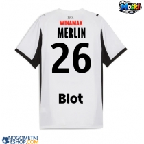 Moški Nogometni dresi Stade Rennais Quentin Merlin #26 Gostujoči 2025-26 Kratek Rokav